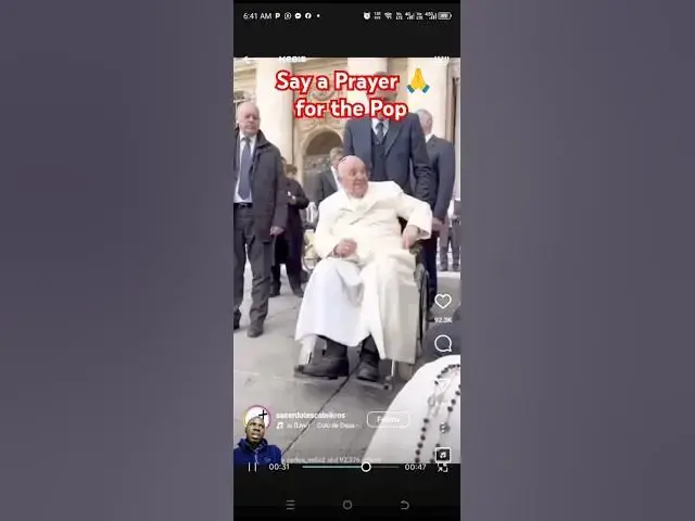 Video thumbnail for Pray for Pop Francis #prayer #pop #popfrançaise