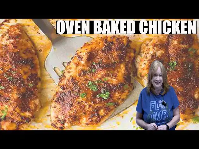 Video thumbnail for My OVEN BAKED CHICKEN BREAST Perfect for Sandwiches, Salads, and Main Dishes
