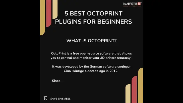 'Video thumbnail for 5 Best OctoPrint Plugins for Beginners'