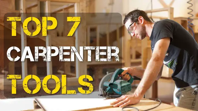 Video thumbnail for 7 Best Carpenter Tools for Beginners