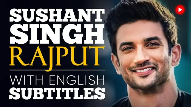 Video thumbnail for ENGLISH SPEECH | SUSHANT SINGH RAJPUT: Live Your "Now" (English Subtitles)