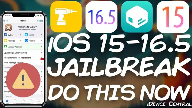 Video thumbnail for iOS 15.0 - 16.5 JAILBREAK (A12+): DO THIS NOW If You Wanna Jailbreak Soon, Before Apple Patches It!