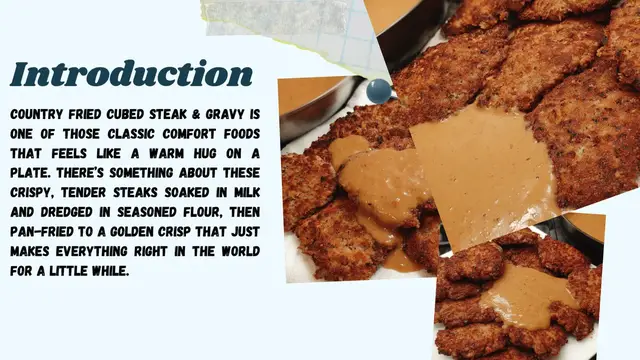 Video thumbnail for The Easiest Country Fried Cubed Steak & Gravy Recipe You'll Crave Tonight