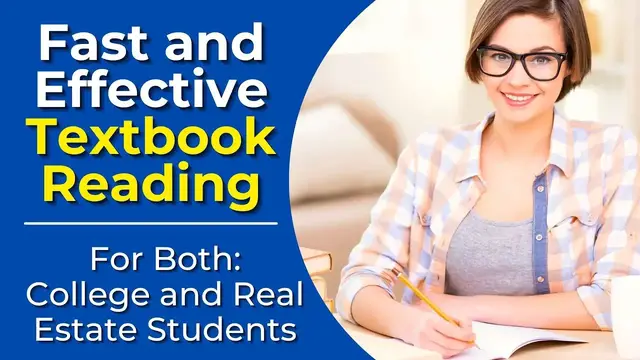 Video thumbnail for How to Read a Real Estate Textbook Fast and Effectively