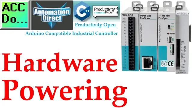 Video thumbnail for Productivity Open Arduino Compatible Industrial Controller Powering Up
