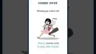 Video thumbnail for "Come over" meaning | "come over" in a sentence | Common English Idioms #shorts