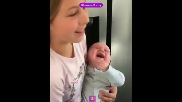 'Video thumbnail for Cute funny baby videos memes #shorts #cutebaby #babyvideos #mom 21'