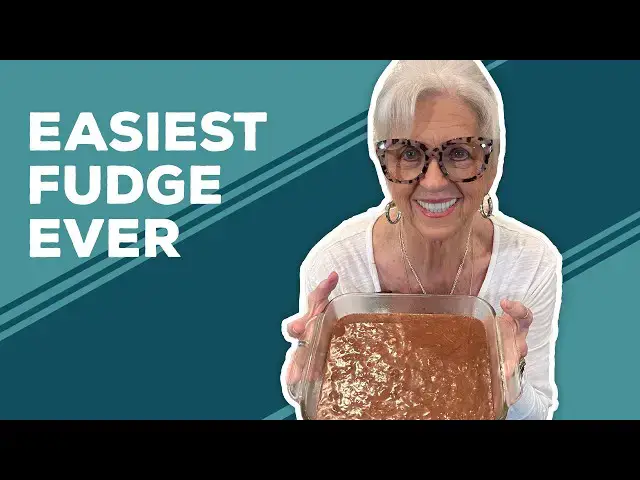 Video thumbnail for Love & Best Dishes: 5-Minute Fudge Recipe | Valentine's Day Dessert Ideas No Bake