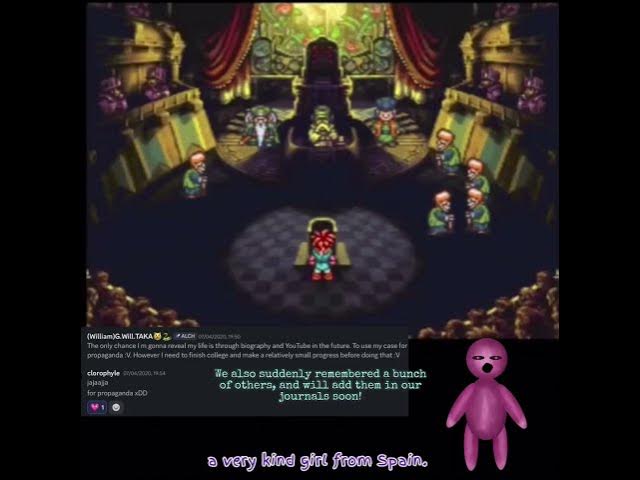 Video thumbnail for Chrono Trigger UFO lore: A wasteful week, Saturday mini Hibernation, we remembered Chloro #indiedev