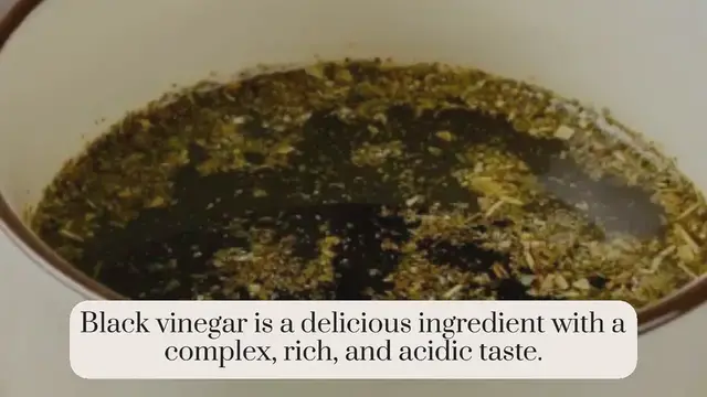 Video thumbnail for Black Vinegar substitutes