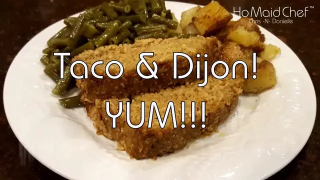 Video thumbnail for Turkey Taco Dijon Meatloaf || Dining In With Danielle