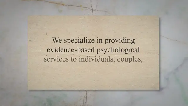 Video thumbnail for City Psychologist Group London