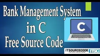 Video thumbnail for Bank Management System in C with Source Code Free Download 2020 | C projects with Source code