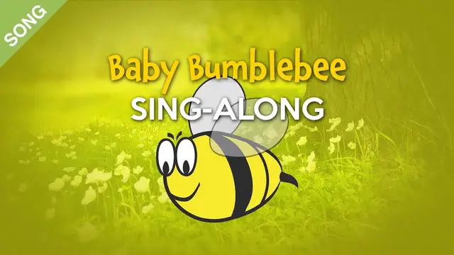 Video thumbnail for Baby Bumblebee [SONG] | Nursery Rhyme Sing-Along with Lyrics