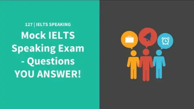 Video thumbnail for Mock IELTS Speaking Exam _ Questions and tips