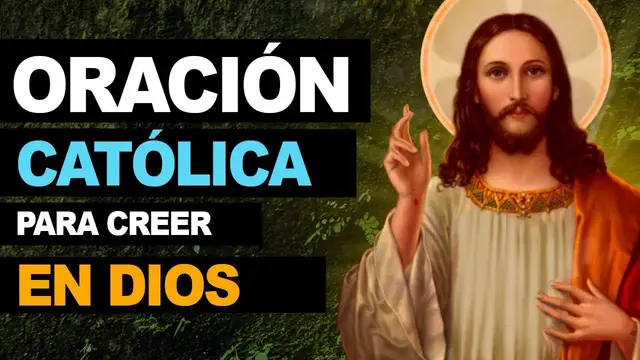 Video thumbnail for 🙏 Poderosa oración católica 'Creo en ti, Dios Padre' 🙏