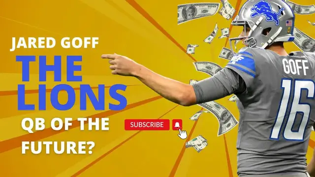 Video thumbnail for The Lions WILL extend Jared Goff #detroitlions