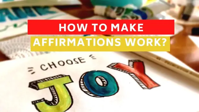 Video thumbnail for Positive Affirmations | How to Make Affirmations Work for You? | Law of Attraction