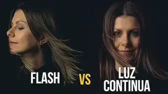 Video thumbnail for ¿Qué es mejor FLASH ó LUZ CONTINUA? (Godox fv150)