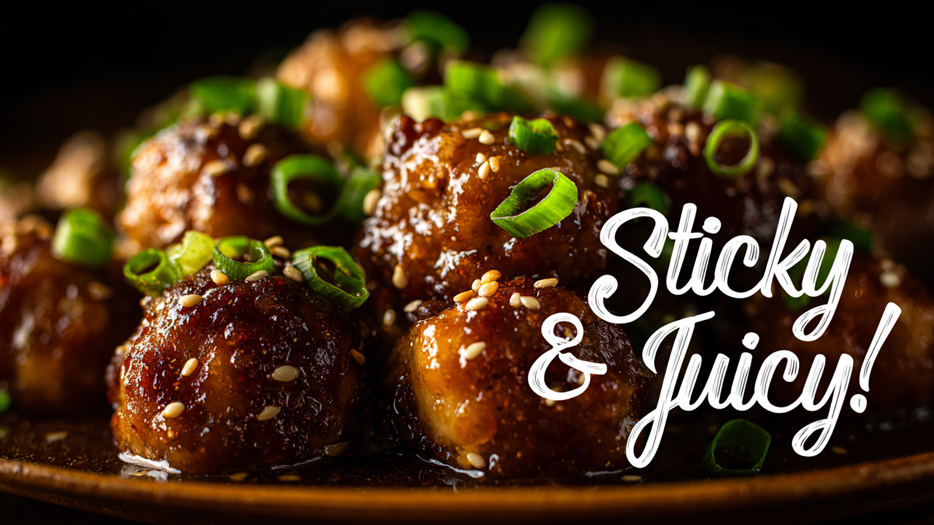 Video thumbnail for Honey Garlic Meatballs Recipe – Easy Sweet & Savory Dinner