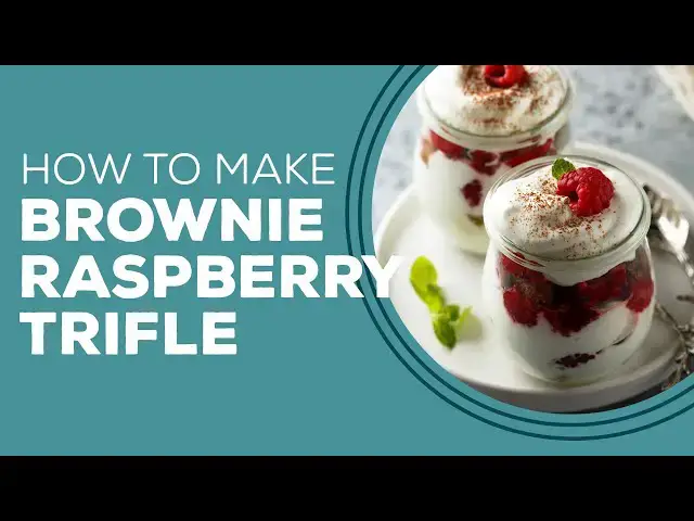 Video thumbnail for Blast from the Past: Brownie Raspberry Trifle Recipe | Easy Chewy Brownie Recipe from Scratch