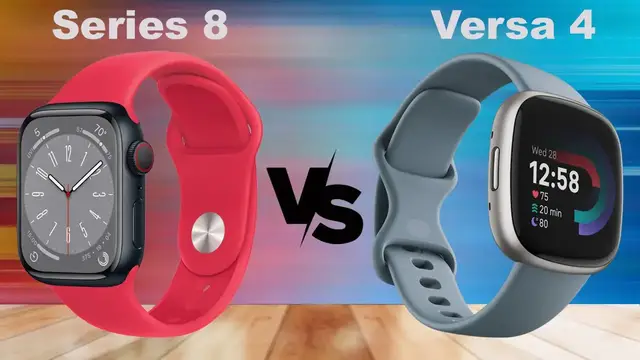 Video thumbnail for Apple Watch Series 8 vs Fitbit Versa 4