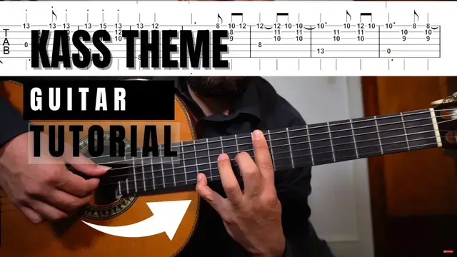 'Video thumbnail for Kass Theme Guitar | ZELDA Guitar Tutorial (Tabs)'