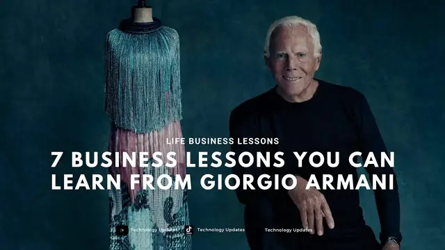 Video thumbnail for 7 Business lessons you can learn from Giorgio Armani