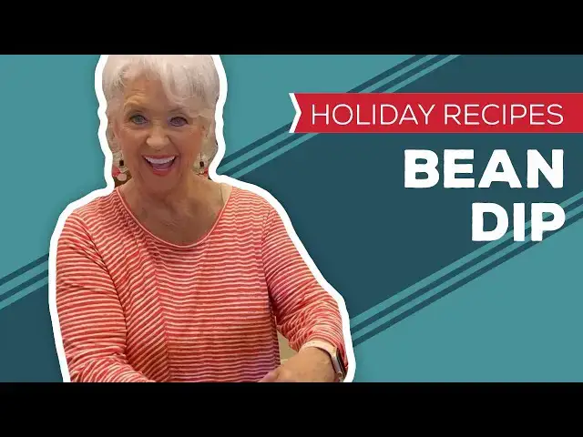 Video thumbnail for Holiday Recipes: Bean Dip Recipe