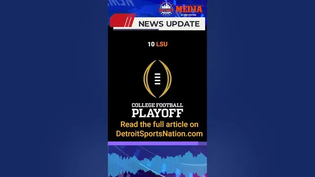 'Video thumbnail for Initial College Football Playoff Rankings unveiled'