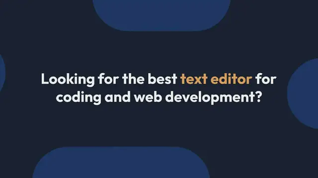 Video thumbnail for 12 Best Code Editors to Speed Up Your Workflow in 2023