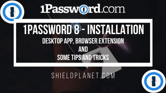 'Video thumbnail for 1Password 8 - Installation and some Tips and Tricks.'