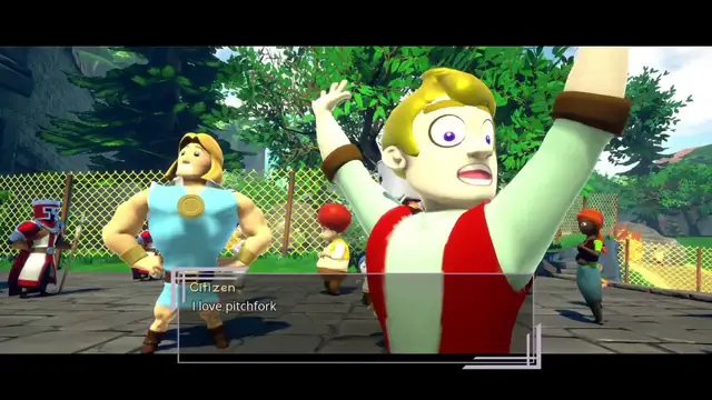 Video thumbnail for A Knight's Quest - Conversations with NPCs + Mayor's Speech