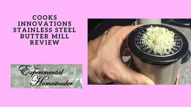 Video thumbnail for Cooks Innovations Stainless Steel Butter Mill Review