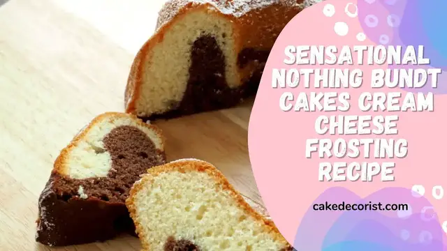 Video thumbnail for Sensational Nothing Bundt Cakes Cream Cheese Frosting Recipe