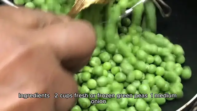'Video thumbnail for delicious green peas soup recipe'