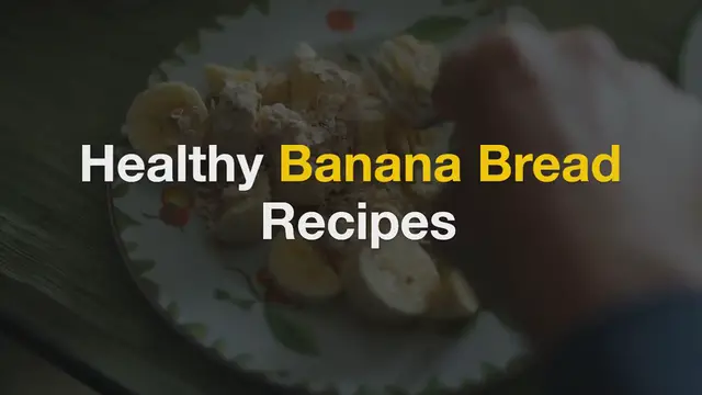 Video thumbnail for 12 Healthy Banana Bread Recipes You Will Ever Need: