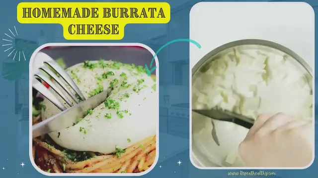 Video thumbnail for Homemade Burrata Cheese