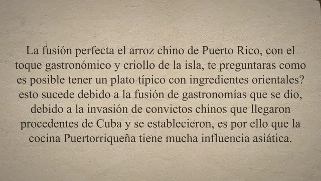 Video thumbnail for Como hacer 【Arroz chino】 Puertorriqueño ¡Original!