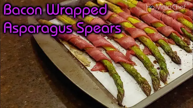 Video thumbnail for Bacon Wrapped Asparagus Spears | Dining In With Danielle