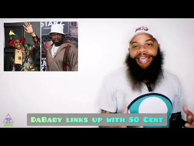 Video thumbnail for 50 Cent and DaBaby link up in NYC