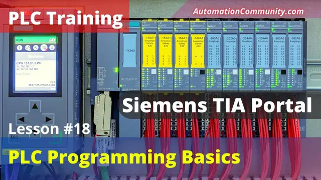 Video thumbnail for PLC Programming Tutorial for Beginners Siemens - Instrumentation Tools