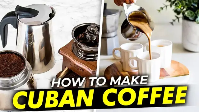 'Video thumbnail for How to Make Cuban Coffee with Espuma'