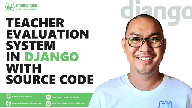 Video thumbnail for Teacher Evaluation System in Django with Source Code | Free Django Projects with Source Code