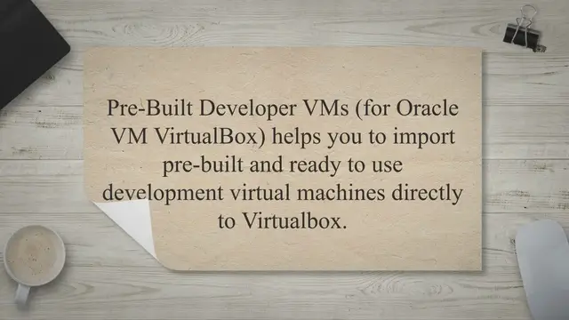 Video thumbnail for Pre-Built Developer VMs (for Oracle VM VirtualBox) - learn Oracle Database, Linux, SOA, APEX