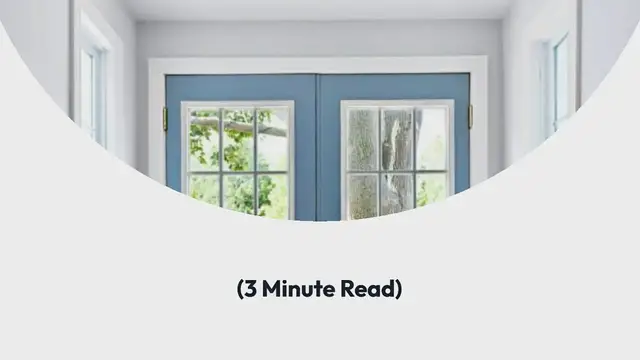 Video thumbnail for Can Patio Doors Be Used As Your Front Door? (3 Minute Read)