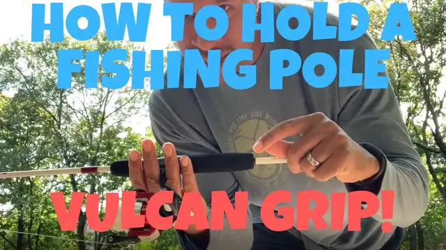 Video thumbnail for How To Hold A Fishing Pole - Learn To Hold A Spinning Rod - Beginner Fishing Rod Tips