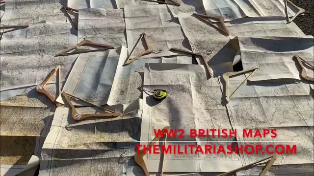 Video thumbnail for WW2 British Army Maps of the UK