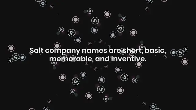 Video thumbnail for 700+ Creative Salt Company Names Ideas to Know