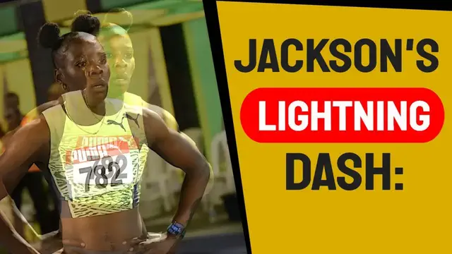 Video thumbnail for Jackson's Lightning Dash: An Unforgettable 100m Heat Win